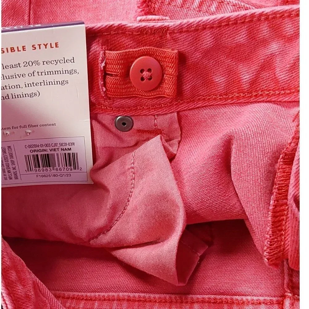 Girls' Mid-Rise Jean Shorts | Cat & Jack | XL (14) Plus